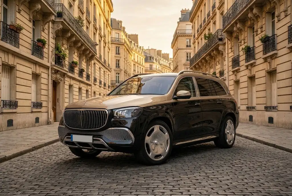 Mercedes-Maybach GLS luxury SUV in black