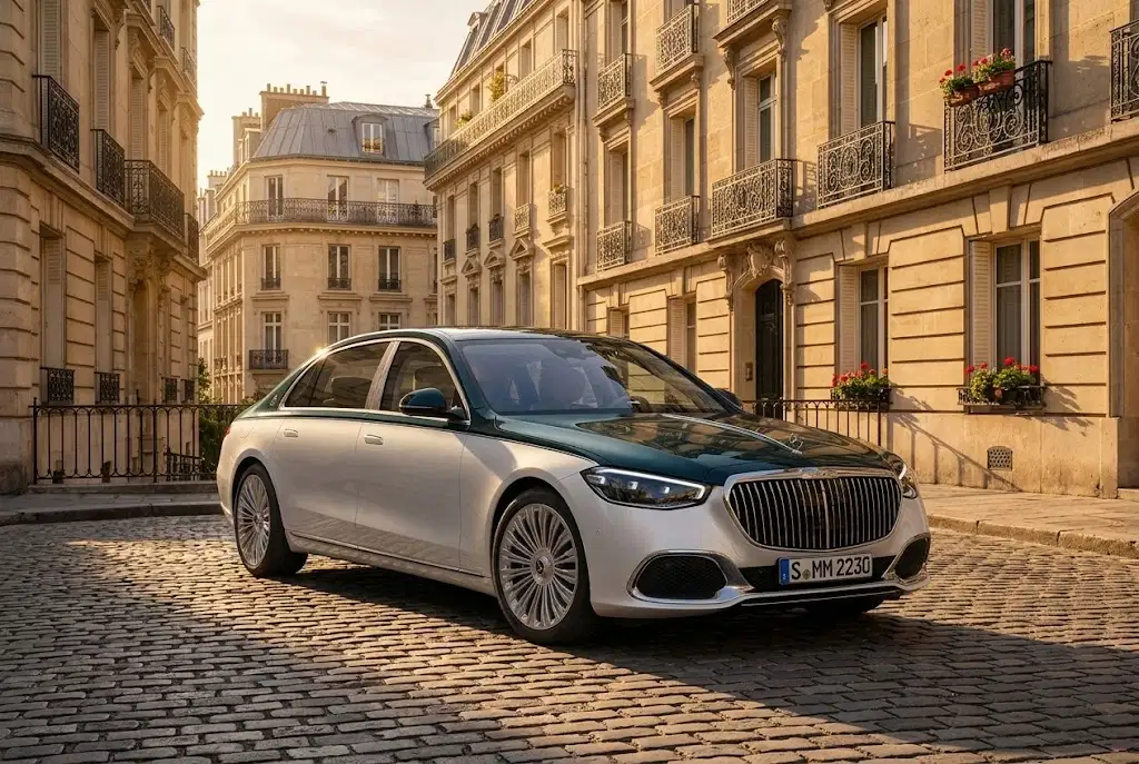 Mercedes-Maybach S-Class in black