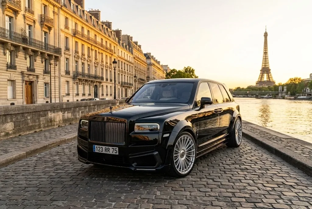 Rolls-Royce Cullinan in black