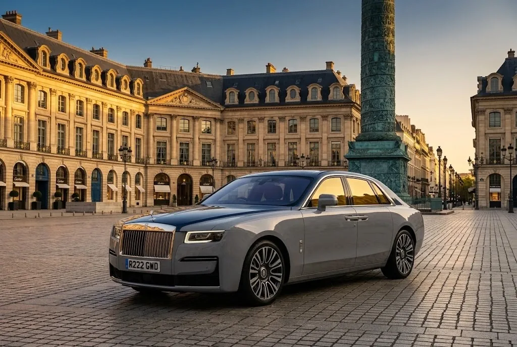 Rolls-Royce Ghost in black