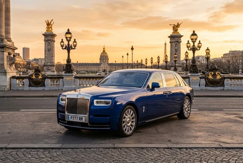 Rolls-Royce Phantom Extended in black