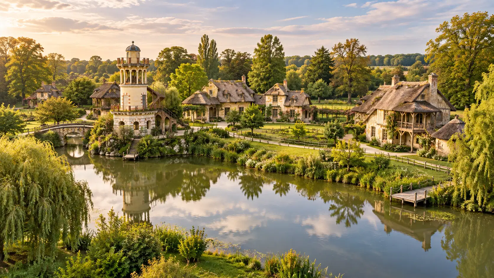 Marie-Antoinette's Hamlet on the Trianon estate